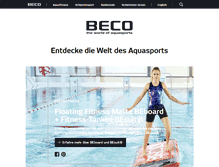 Tablet Screenshot of beco-beermann.com